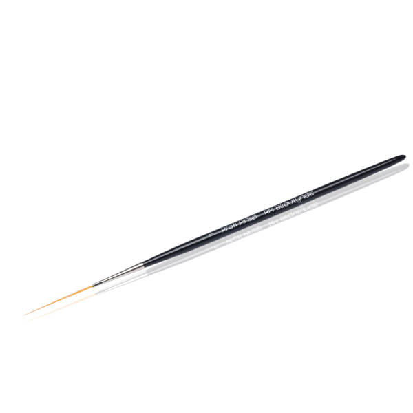 Profi Schlepper / Stripper Pinsel aus goldfarbenem Synthetikhaar