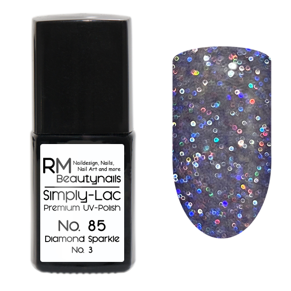 Simply-Lac Premium UV-Polish Nr. 85 Diamond Sparkle 3