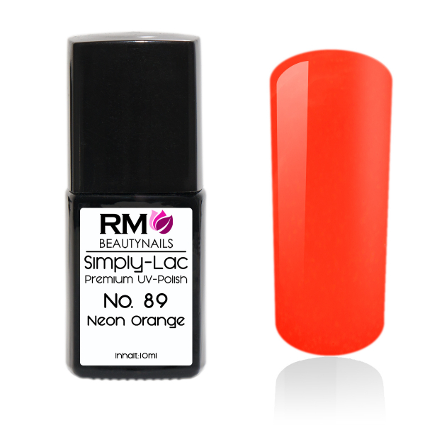 Simply-Lac Premium UV-Polish Nr. 89 Neon Orange