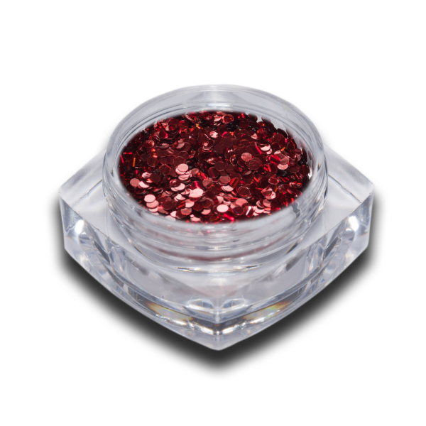 Laser Hologramm Pailletten Set 1mm