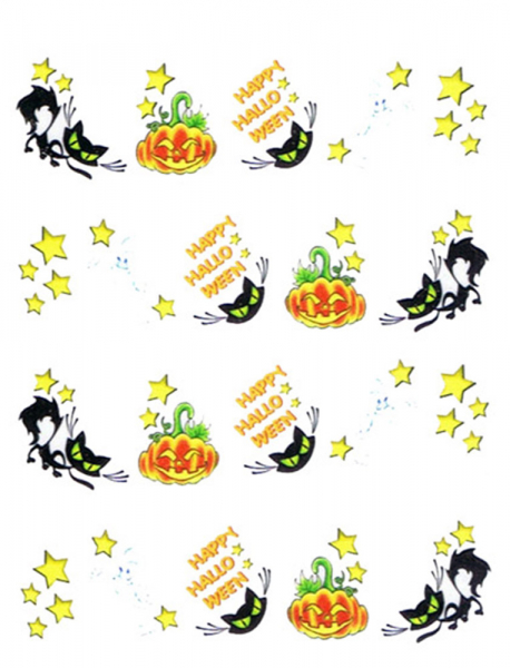Halloween Nail Warp BLE921
