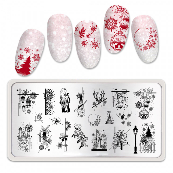 Stamping Schablone X-Mas BP-L009