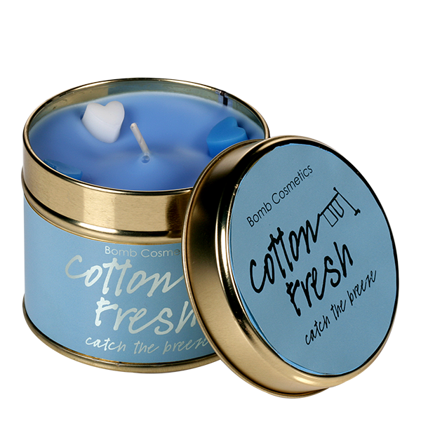 Bomb Cosmetics Handgegossene Kerzen - Cotton Fresh