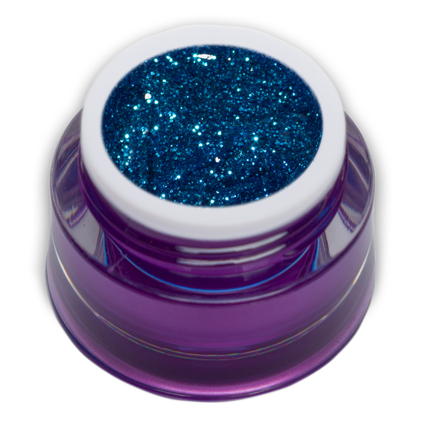 Glittergel UV Gel No. 75 Glam Blue