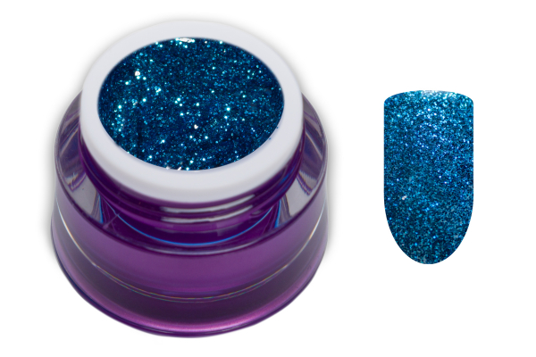 Glittergel UV Gel No. 75 Glam Blue