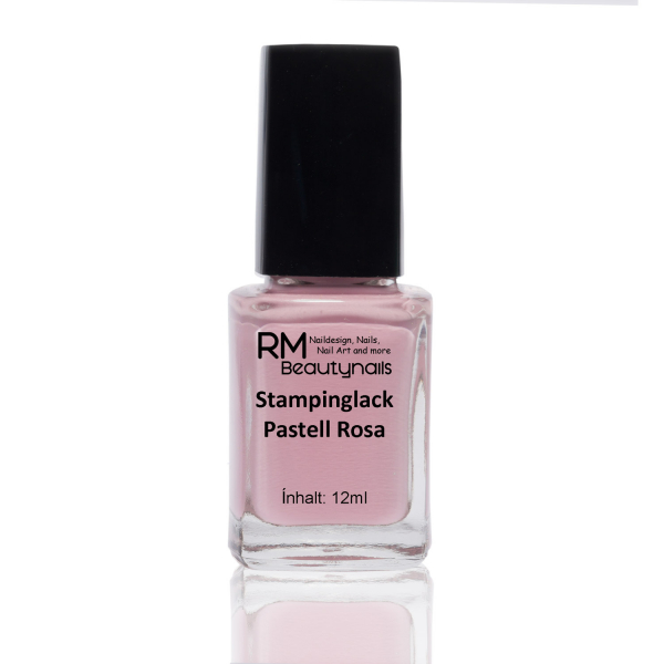 Stamping Lack Pastell Rosa 12ml