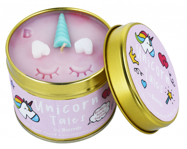 Bomb Cosmetics Handgegossene Kerzen - Unicorn Tales
