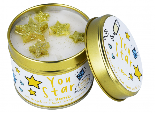 Bomb Cosmetics Handgegossene Kerzen - You Star