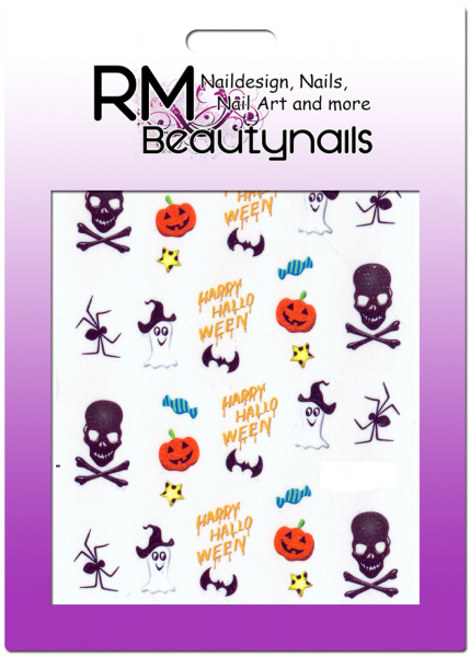 Halloween Nail Warp BLE917