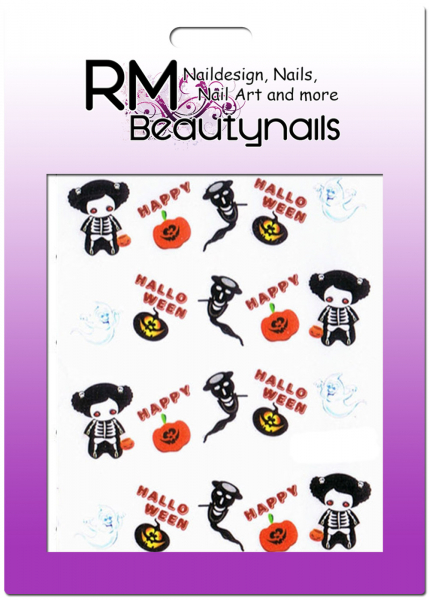 Halloween Nail Warp BLE919