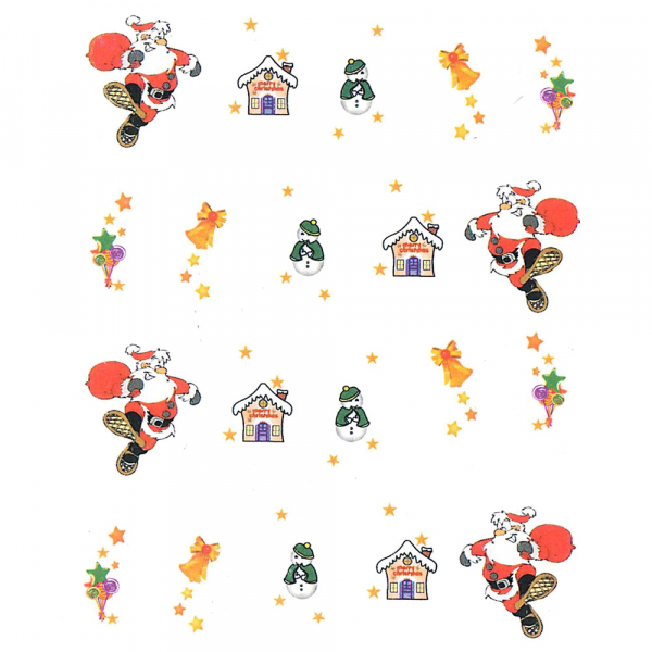 Weihnachten X-Mas Winter Nikolaus Sticker BLE119