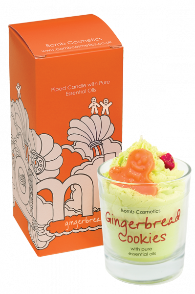 Bomb Cosmetics Handgegossene Kerzen - Ginberbread Cookies