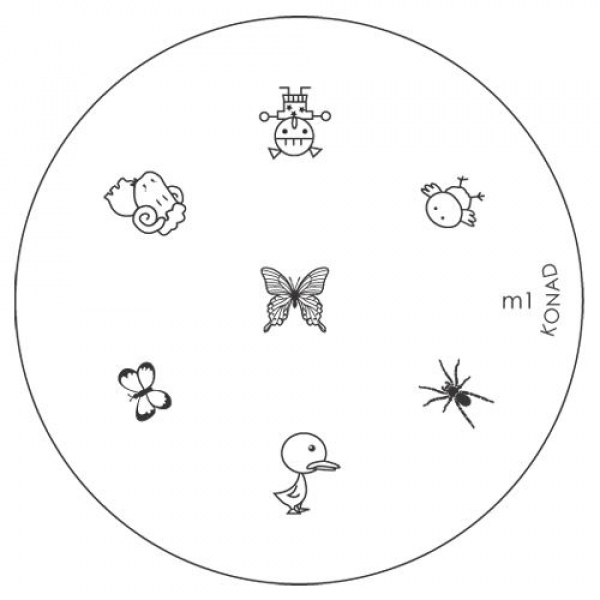 Original KONAD Stamping Plate M1
