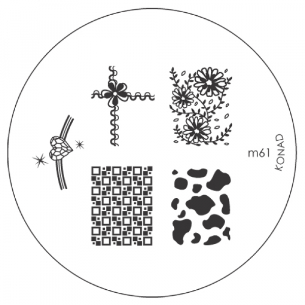 Original KONAD Stamping Plate M61