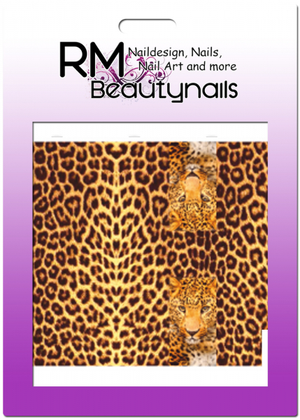 Nail Wrap Fullcover Sticker Tiger N163