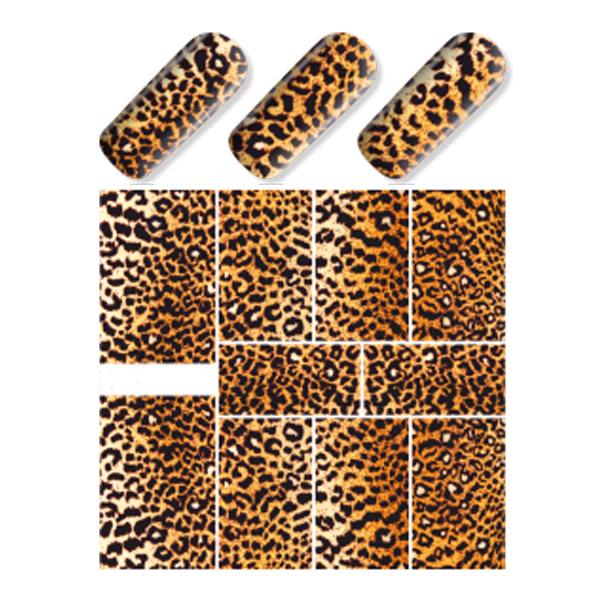 Nail Wrap Fullcover Sticker Tiger N171