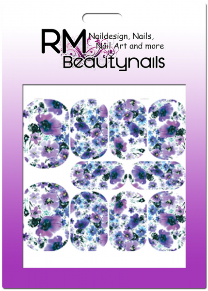 Nail Wrap Fullcover Sticker Blumen N252