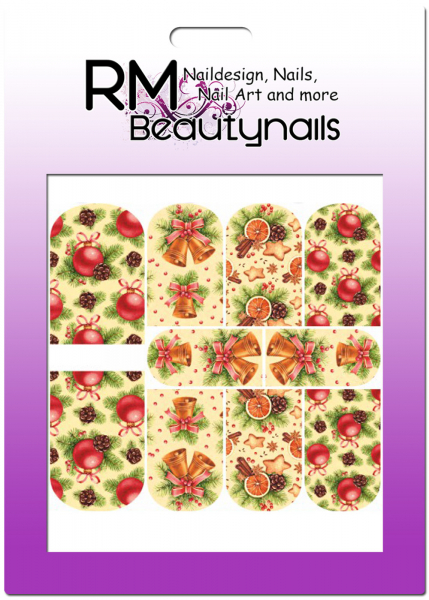 Nail Wrap Fullcover Sticker Weihnachten N429