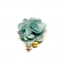 Magnet Overlay Rose Blume Hellblau