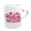 Kaffee Tasse mit kunstdruck pink
