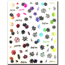 Herbst Blätter Metallic Nagel Sticker