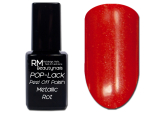 POP - Peel Off Polish - abziehbarer Nagellack 12ml Met. Rot #19