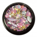 Nailart Döschen Opal Rosa