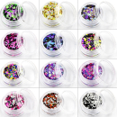 Konfetti Glitter Puder Set
