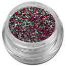 100 Strasssteine Fuchsia rund 1,5mm