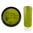 Acryl Farb Puder Grün Glitter 5g