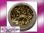 Glitzer Puder Gold Grob #00213-34