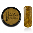 Acryl Farb Puder Gold Glitter 5g