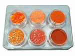 RM Glitter-Nailartset Orange