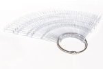Präsentationsfächer Clear Display mit 50 3er Tips