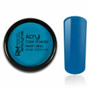 Acryl Farb Puder Neon Blau 5g