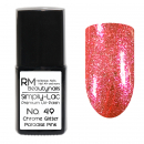 Simply-Lac Premium UV-Polish Nr. 49 Chrome Glitter Paradise Pink 10ml