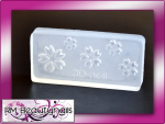 3D Acryl Schablone Blume Nail Art #00331-04