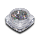 Glitter Rauten Nr. 5 Silber