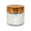 Dose mit Glitzer glitter Puder Fingernagel RM Beautynails Nageldesign