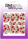 Nail Wrap Fullcover Sticker rote Rosen N251