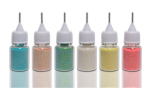 Pastell Glitzerpuder Set Dosierflasche